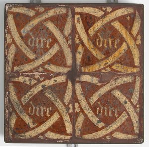Laatat, hollanti, 1300-1400-luku. tekijältä Unbekannt