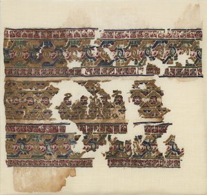 Tiraz giljoche-nauhoilla, 1075-1125. tekijältä Unbekannt