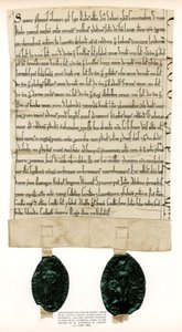 Omistuskirja Guildhallia ympäröivistä kiinteistöistä, City of London, c1182-1201 1886 tekijältä Unbekannt