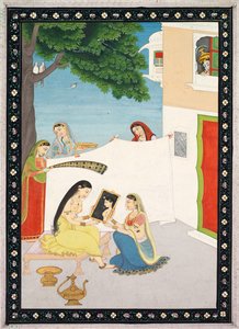 Radhan wc, n. 1810-1820. tekijältä Unbekannt