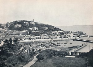 Torquay - Yleisnäkymä Waldron Hilliltä, 1895 tekijältä Unbekannt