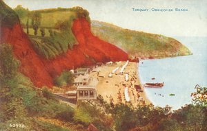 Torquay, Oddicombe Beach, 1800-luvun loppu - 1900-luvun alku. tekijältä Unbekannt