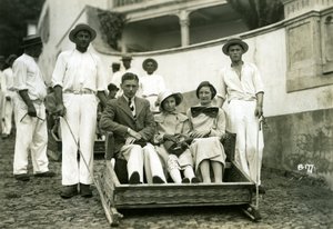 Turistit, Madeira, 1920-1940-luku tekijältä Unbekannt