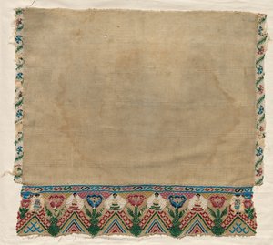 Pyyhepää, jossa helmireunukset, 1800-luvun alku. tekijältä Unbekannt