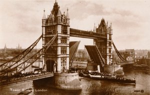 Tower Bridge, Lontoo, 1910 tekijältä Unbekannt