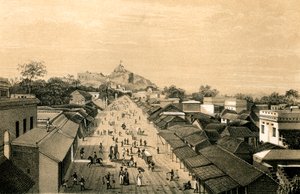 Trichinopolyn kaupunki ja linnoitus, Intia, 1847 tekijältä Unbekannt