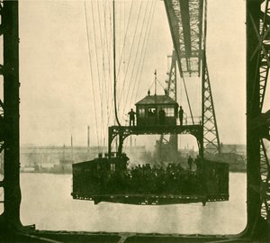 Matka-auto, Transporter Bridge, Middlesborough, 1930. tekijältä Unbekannt