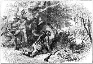 Cherokien petos, 1700-luku vuodelta 1880 tekijältä Unbekannt