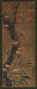 Puu, syysköynnös ja lumi, Edo-kausi, 1615-1868. tekijältä Unbekannt