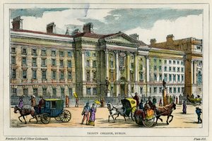 Trinity College, Dublin, Irlanti, 1880 tekijältä Unbekannt