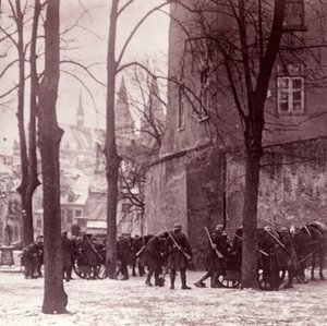 Joukot, Aachen, Saksa, c1914-c1918 tekijältä Unbekannt