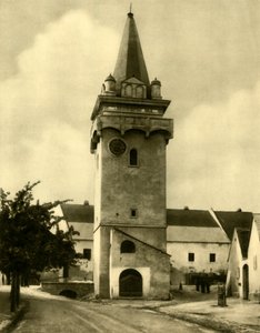 Turkin torni, Breitenbrunn, Burgenland, Itävalta, c1935. tekijältä Unbekannt