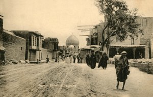 Tyypillinen katu Bagdadissa, c1918-c1939. tekijältä Unbekannt