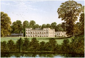 Ugbrooke, Devon, Lord Cliffordin koti, vuodelta 1880 tekijältä Unbekannt