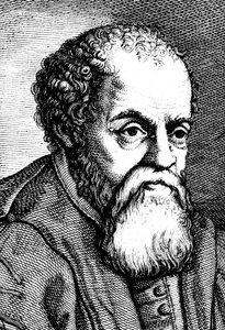 Ulysses Aldrovandi, 1500-luvun italialainen luonnontieteilijä, 1700-luku tekijältä Unbekannt
