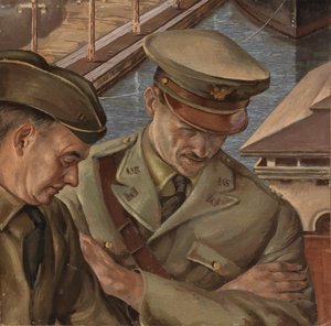 Nimetön seinämaalaustutkimus, n. 1933-1943. tekijältä Unbekannt