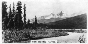 Van Horne Range, Kanadan Kalliovuoret, 1920-luku tekijältä Unbekannt