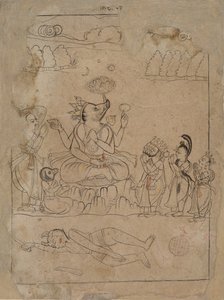 Varaha Triumphant, 1700-luvun loppu. tekijältä Unbekannt