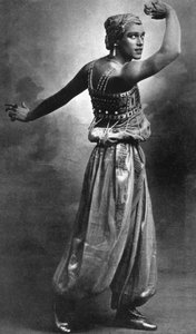 Vaslav Nijinsky, venäläinen balettitanssija ja koreografi tekijältä Unbekannt