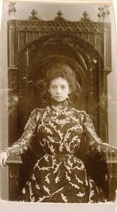 Vera Komissarzhevskaya, venäläinen näyttelijä, 1900-luku tekijältä Unbekannt