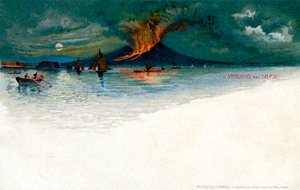 Vesuvius vuonna 1872 tekijältä Unbekannt