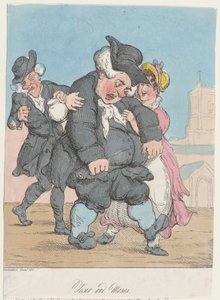 kirkkoherra ja Mooses, 1815, 1815. tekijältä Unbekannt