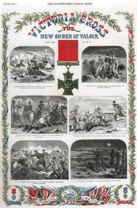Victoria Cross, brittiläinen palkinto urheudesta, 1857 tekijältä Unbekannt