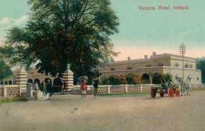 Victoria Hotel Ambala, c1900 tekijältä Unbekannt