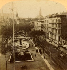 Victoria Square, Montreal, Kanada, 1904. tekijältä Unbekannt