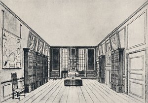 View Towards the Thames Samuel Pepyss Libraryssa, York Buildings, 1928 tekijältä Unbekannt