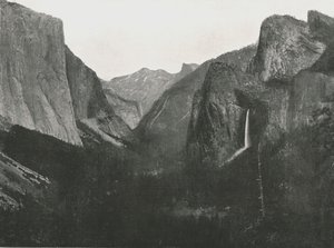 Näkymä Artists Pointista, Yosemite Valley, USA, 1895. tekijältä Unbekannt