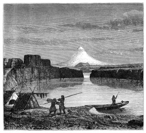 Näkymä Oregonissa, 1900 tekijältä Unbekannt
