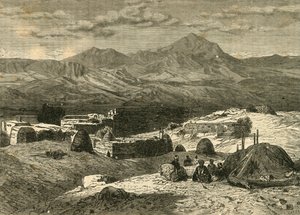 Näkymä Etelä-Armeniassa, 1890. tekijältä Unbekannt