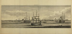 Näkymä Arkangeliin, noin 1770 tekijältä Unbekannt