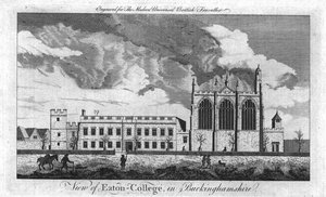 Näkymä Eaton-Collegesta, Buckinghamshirestä, n. 1779. tekijältä Unbekannt