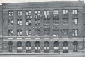 Näkymä valimolle, Southwark Street, 1909. tekijältä Unbekannt