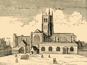 Näkymä St. Mary Overysta, vuodelta 1878. tekijältä Unbekannt