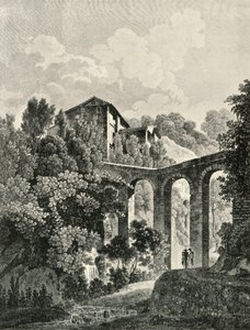 Näkymä akveduktille, lähellä Alhambraa, 1800-luku, 1907. tekijältä Unbekannt