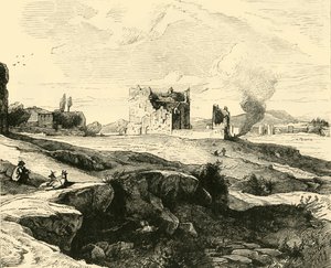 Näkymä Campagnalle Via Appia -kadulta, 1890. tekijältä Unbekannt