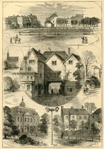 Näkymät Highgatessa, c1876. tekijältä Unbekannt