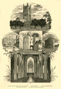 Näkymät Ludlowissa, 1898. tekijältä Unbekannt