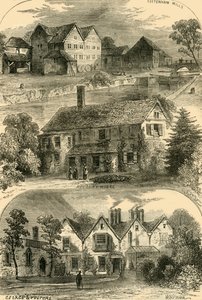 Näkymiä Tottenhamissa, vuonna 1876. tekijältä Unbekannt