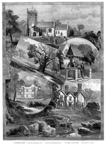 Näkymiä Sandringhamista, Norfolk, 1887 tekijältä Unbekannt
