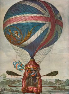 Vincent Lunardisin toinen ilmapallo: 3. toukokuuta 1785, 1937 tekijältä Unbekannt