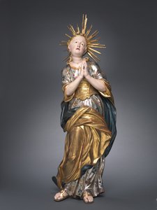 Neitsyt Maria lapsena, 1750-1775. tekijältä Unbekannt
