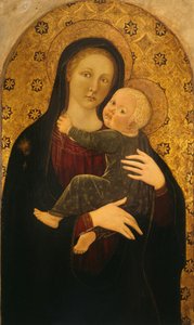 Neitsyt ja lapsi, c. 1450. tekijältä Unbekannt