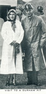 Vierailu Durhamin kaivoon, 1936 1937 tekijältä Unbekannt