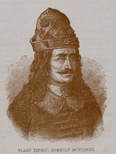 Vlad III, Valakian prinssi 1431-1476, 1800-luku tekijältä Unbekannt