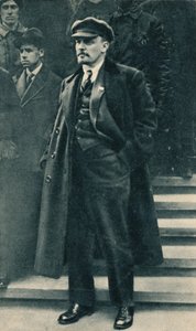 Vladimir Ilitš Lenin, Venäjän bolshevikkijohtaja, Moskova, Venäjä, 1. toukokuuta 1919 tekijältä Unbekannt