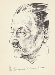 W Somerset Maugham, brittiläinen kirjailija, 1930-luku tekijältä Unbekannt